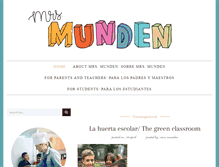 Tablet Screenshot of mrsmunden.com